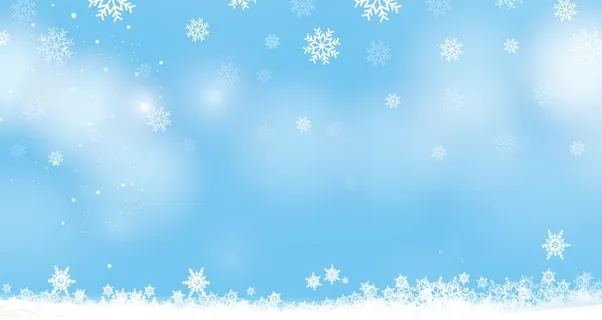 雪花背景图片