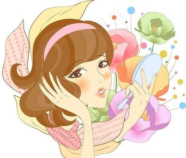 时尚美女化妆美容图片