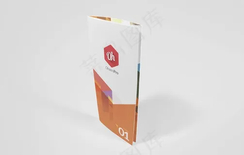 三折页样机图片