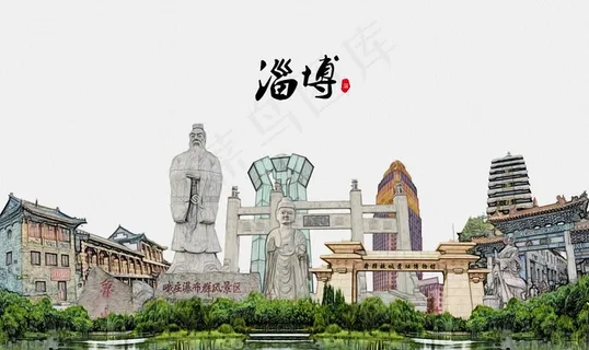 淄博印象建筑图片 淄博印象建筑图片