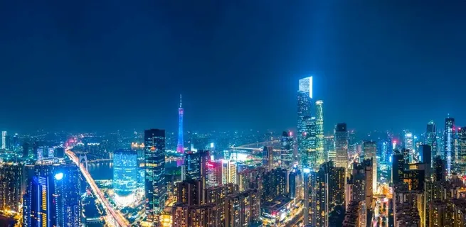 广州城市夜景图片