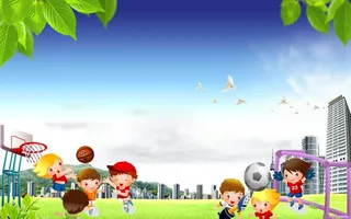 卡通运动会图片