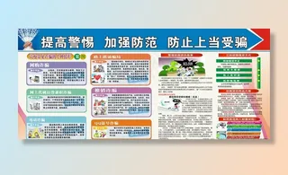 高校防诈骗图片