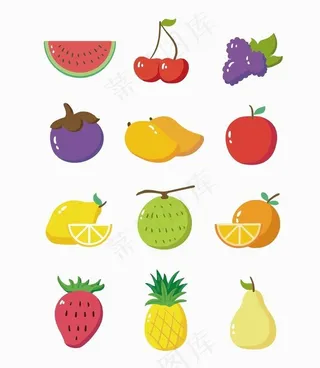 矢量水果图片