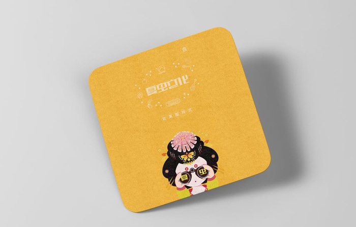 杯垫样机图片(4000x2670)psd模版下载