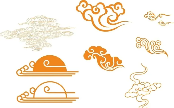祥云图片cdr矢量模版下载