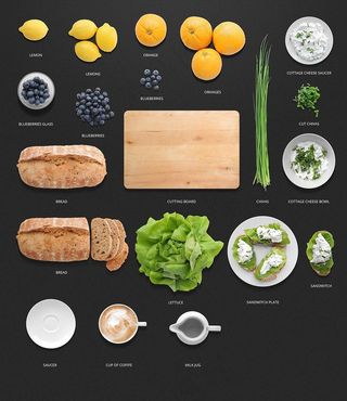 食物场景组合         图片