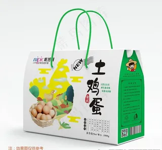 土鸡蛋包装图片