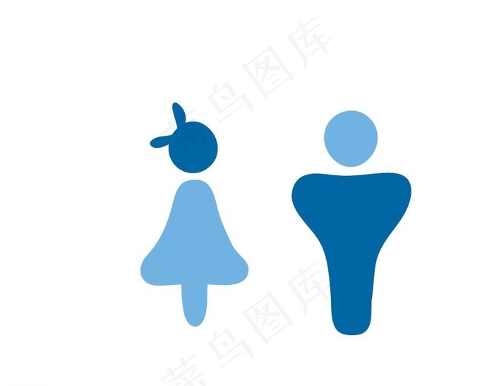 wc 男女标志图片