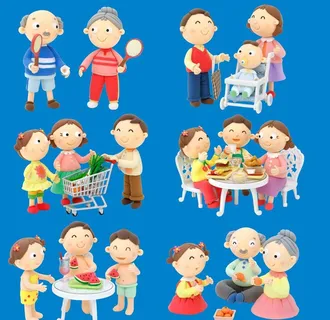 立体卡通人物图片