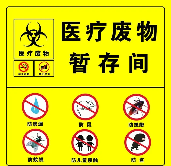医疗废物暂存间图片(4134x4134)psd模版下载