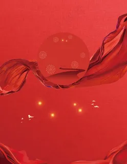 红色封面红色底图图片