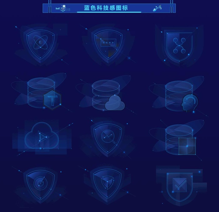 科技元素图片(1440x1441)psd模版下载