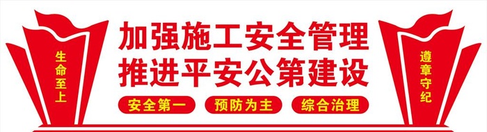 安全文化墙图片cdr矢量模版下载