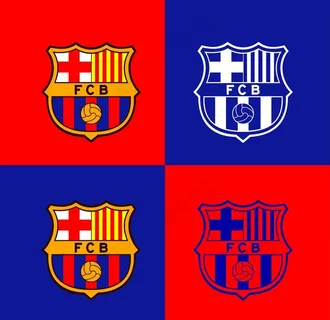巴塞罗那足球标志图片