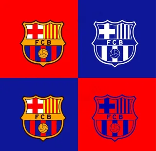 巴塞罗那足球标志图片