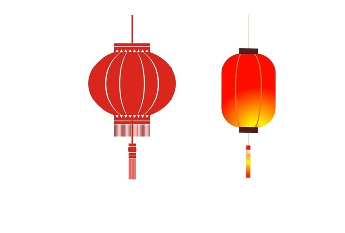 灯笼图片cdr矢量模版下载