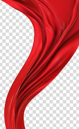 红色飘带 图片