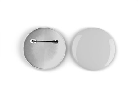 圆形按钮徽章胸章样机图片