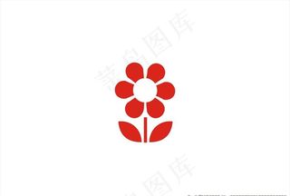 花草图标矢量图片
