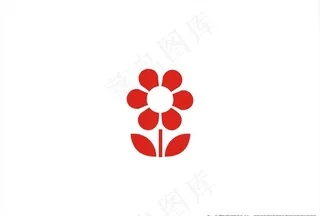花草图标矢量图片