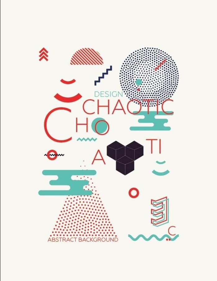 创意几何宣传海报图片素材