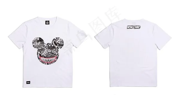 白T恤样机贴图   图片