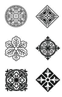 中式花纹图案图片