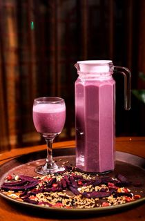 紫薯杏仁图片 紫薯杏仁图片