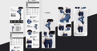 牛仔裤详情页图片