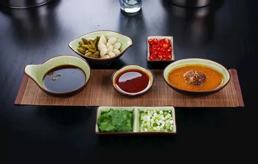 火锅蘸料图片 火锅蘸料图片