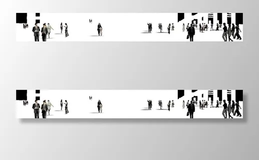 人物交谈 行人 商场人流图片