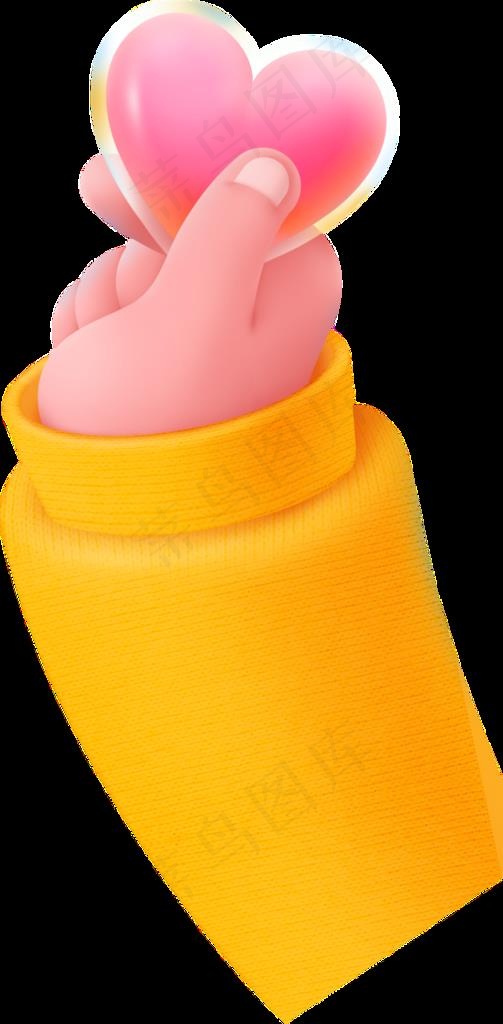 C4D卡通人物场景图片