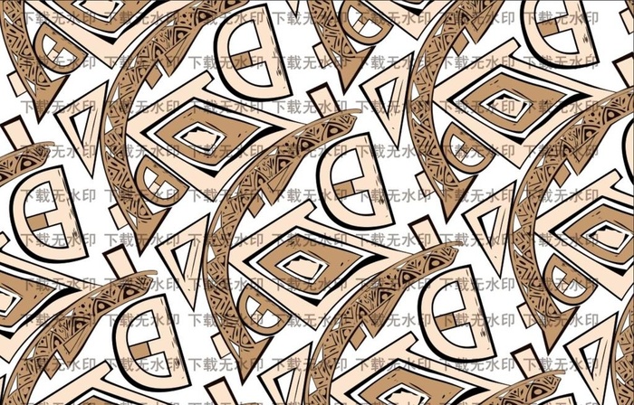 抽象印花图片