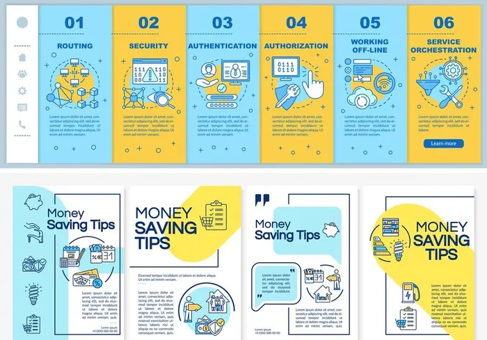 插画流程图图片