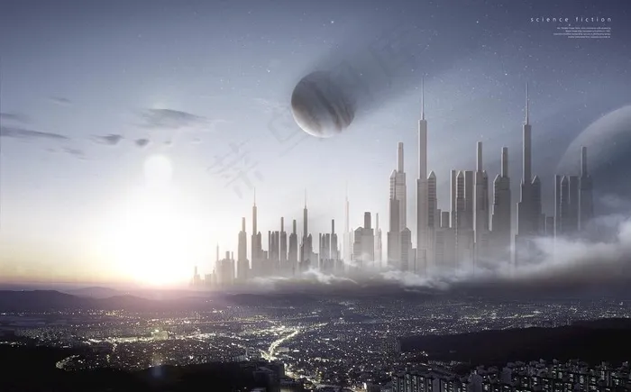 星球背景图片(5169x3378)psd模版下载
