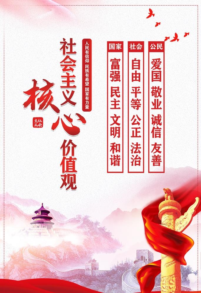 *核心价值观图片