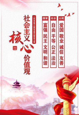 *核心价值观图片