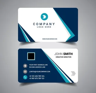 科技感商务名片 图片