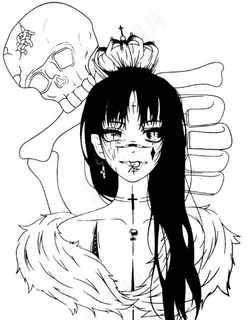 素描 手绘 少女图片