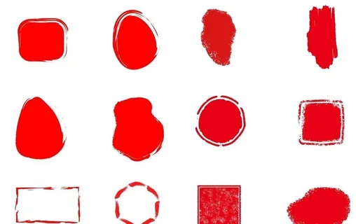 印章印泥朱砂中国红图片