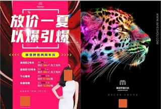 摩登野兽 宣传单页图片