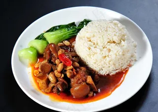 花生猪脚饭图片