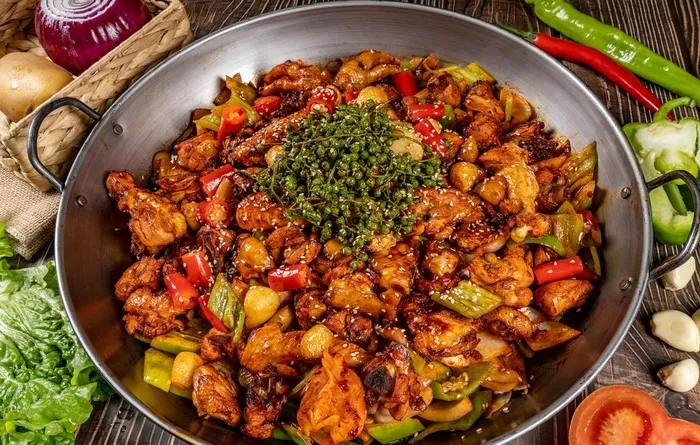 干锅鸡图片