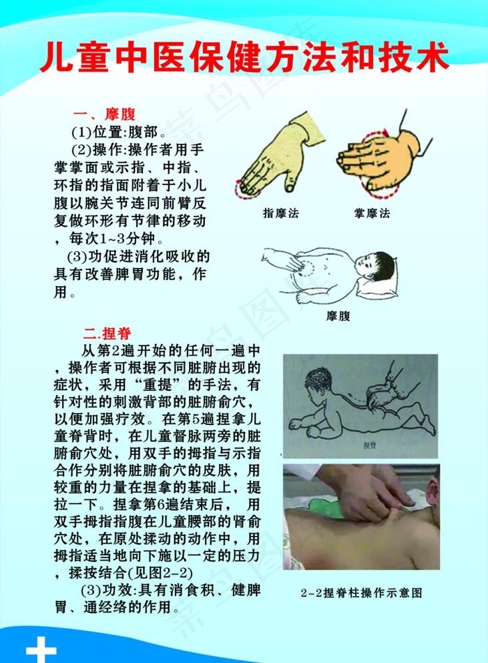 儿童中医保健方法和技术图片psd模版下载