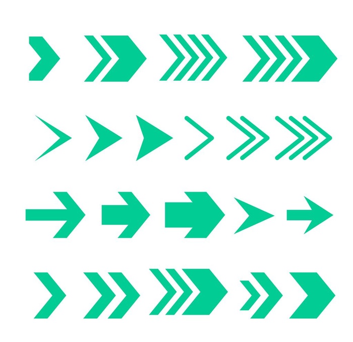 方向指示箭头装饰素材图片