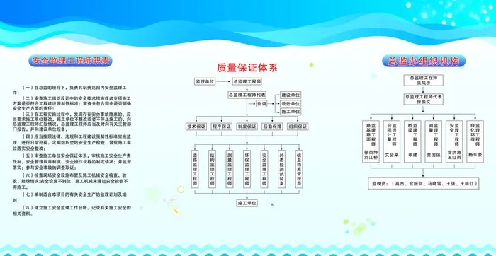 蓝色展板图片