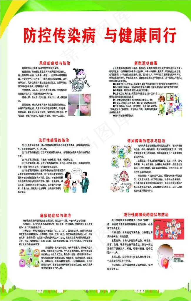 防控传染病图片
