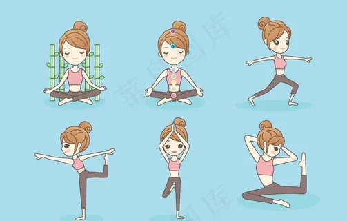 精致女孩美容护肤瑜伽图片 精致女孩美容护肤瑜伽图片