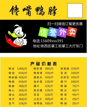 鸭脖图片